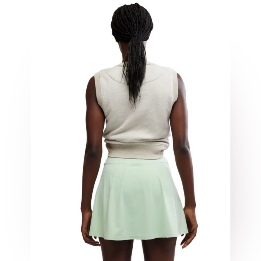 NWOT FP Movement Never Better Volleyball skirt size medium pistachio casual yoga - Picture 3 of 8